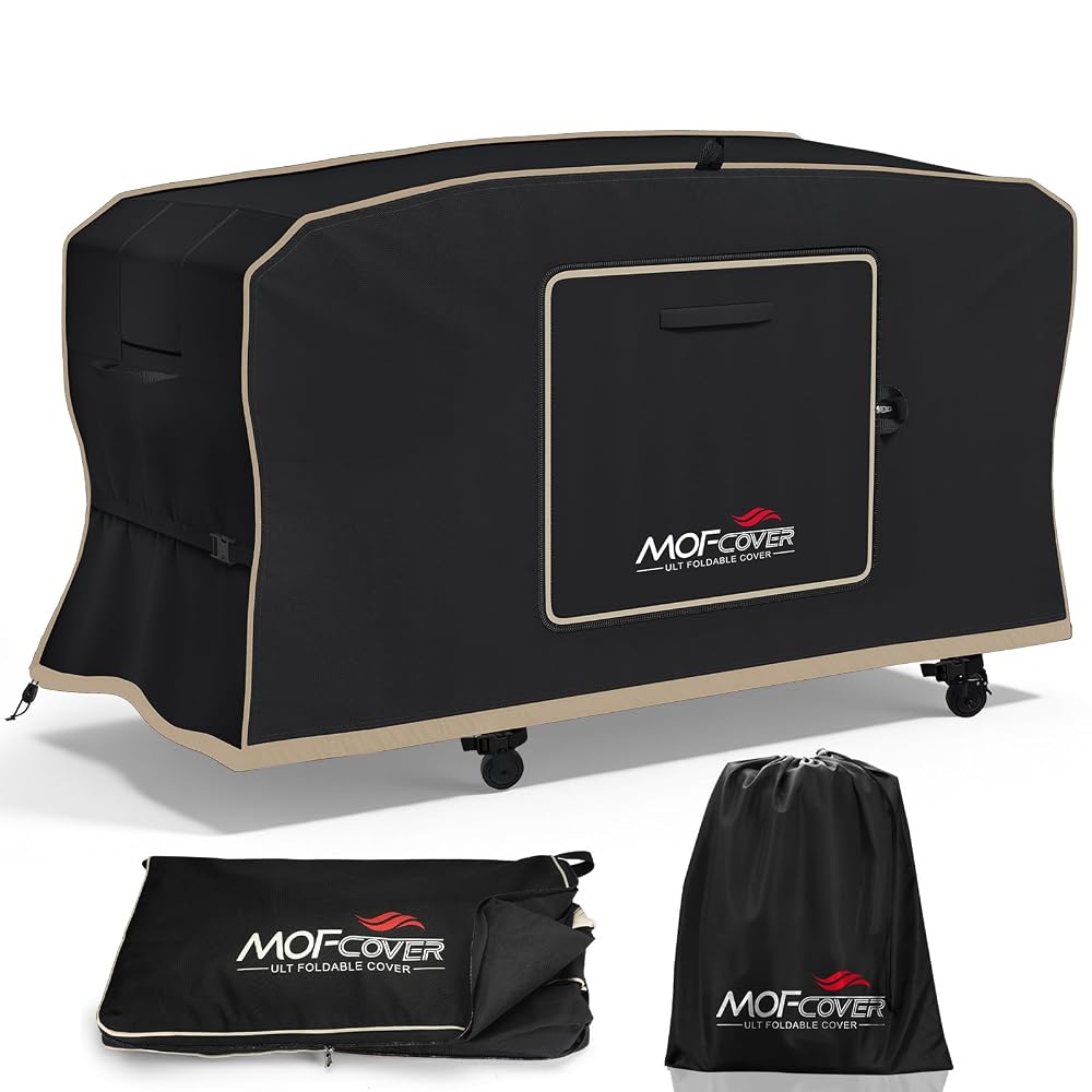 MOFCOVER 28 inch Griddle Cover(Black)