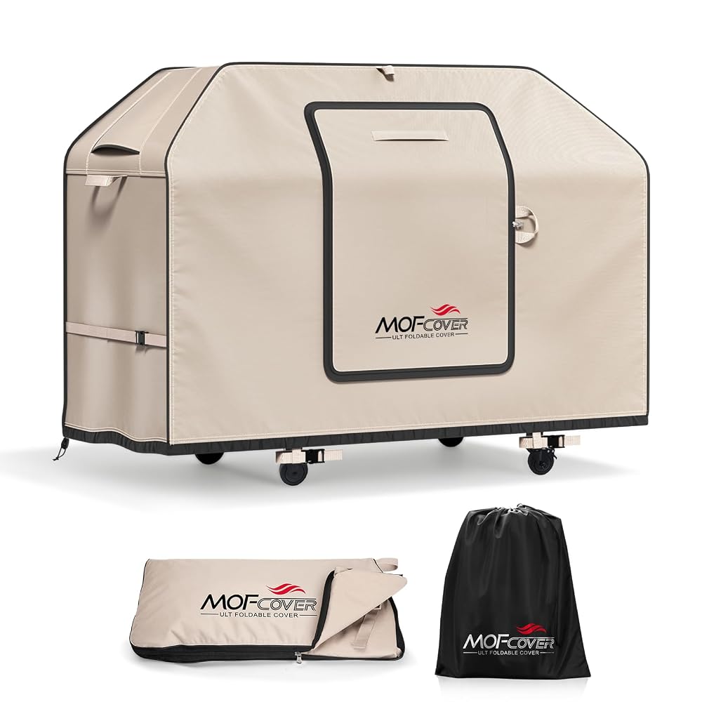 MOFCOVER 52 inch Griddle Cover(Khaki)