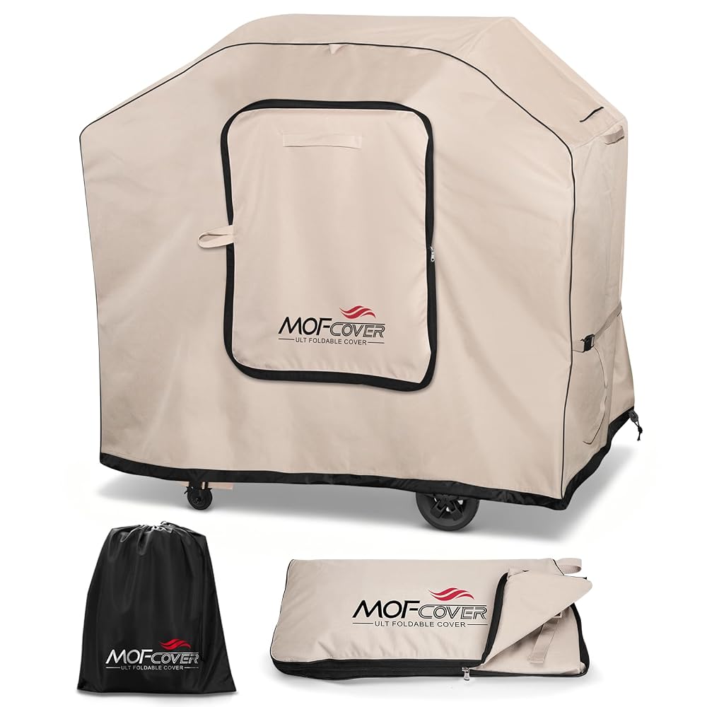MOFCOVER 48 inch Griddle Cover(Khaki)