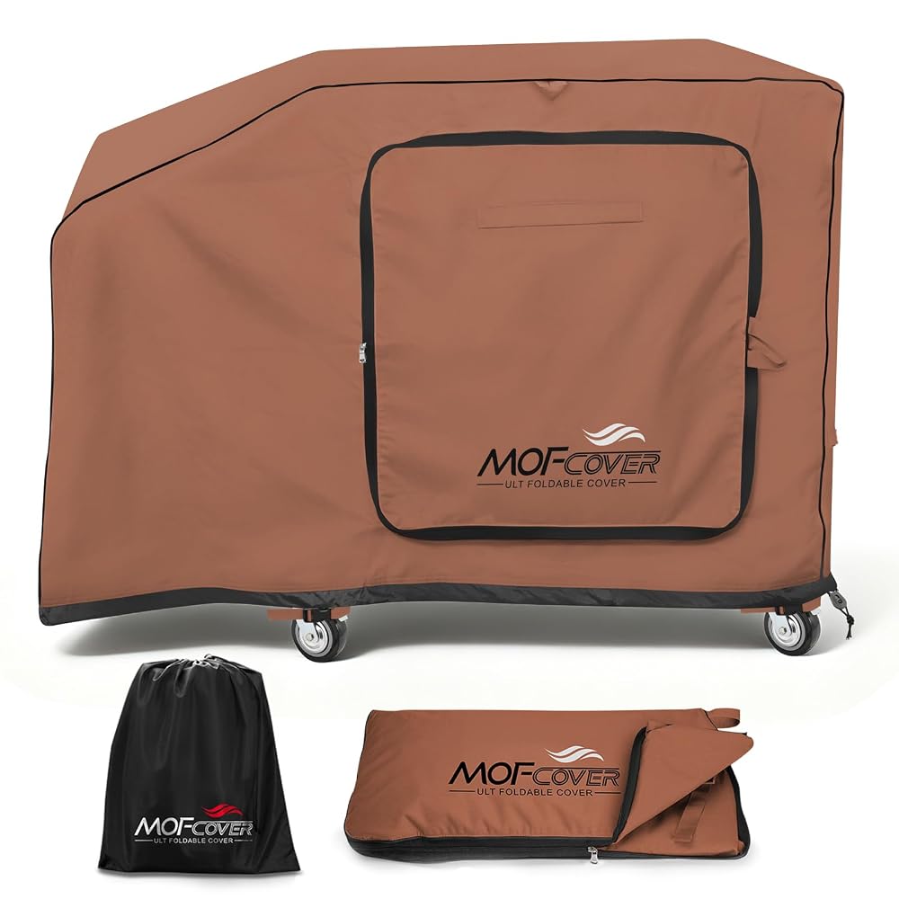 MOFCOVER 28 inch Griddle Cover(Caramel)
