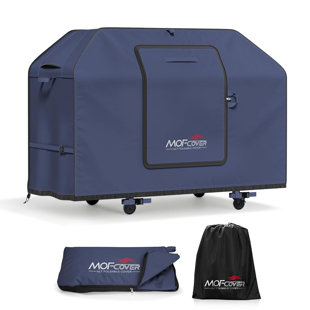 MOFCOVER 52 inch Griddle Cover(Blue)