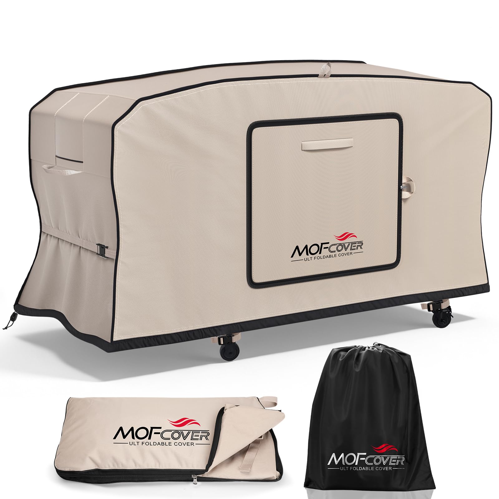 MOFCOVER 28 inch Griddle Cover(Khaki)