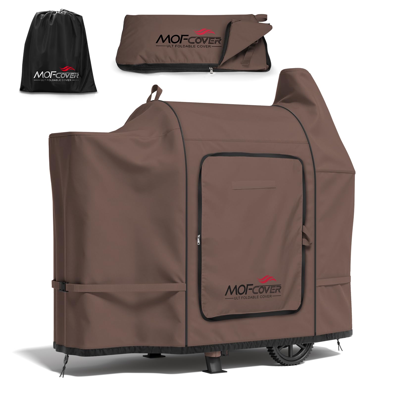 MOFCOVER Pit Boss Austin XL Grill Cover(Coffee)