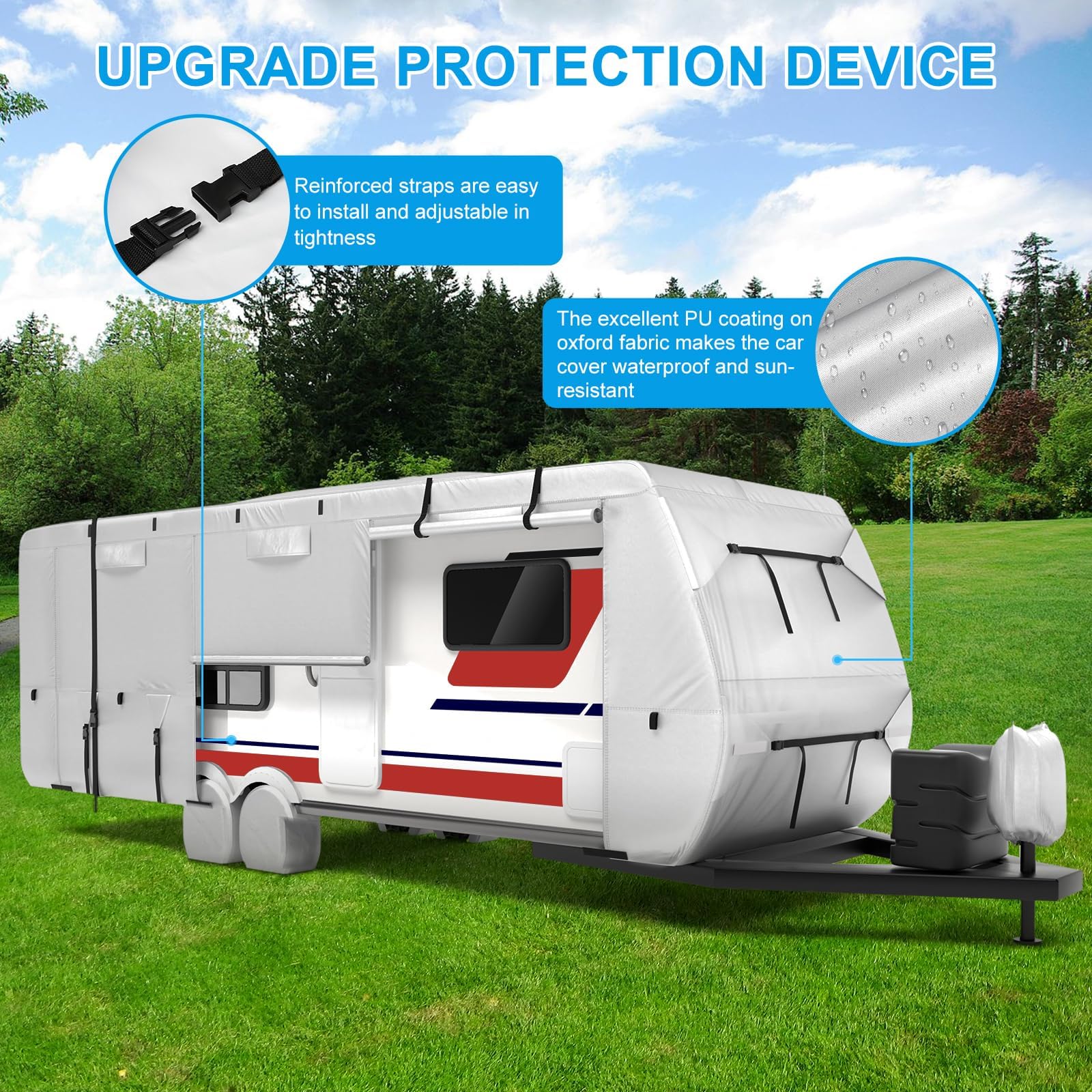 MOFCOVER 33-35ft Rv Cover ,Oxford
