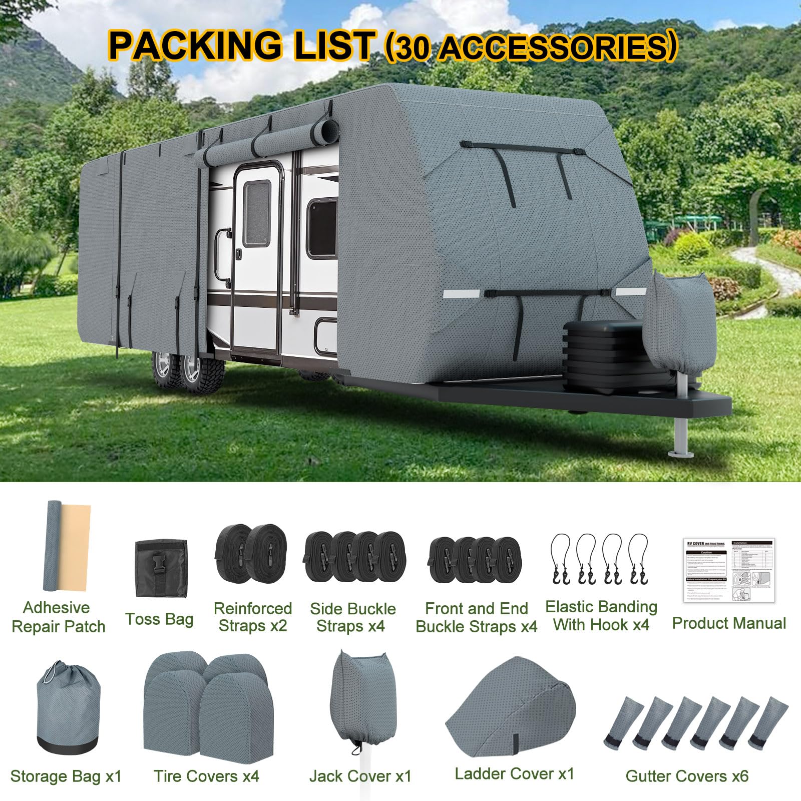 MOFCOVER 16-18ft Rv Cover