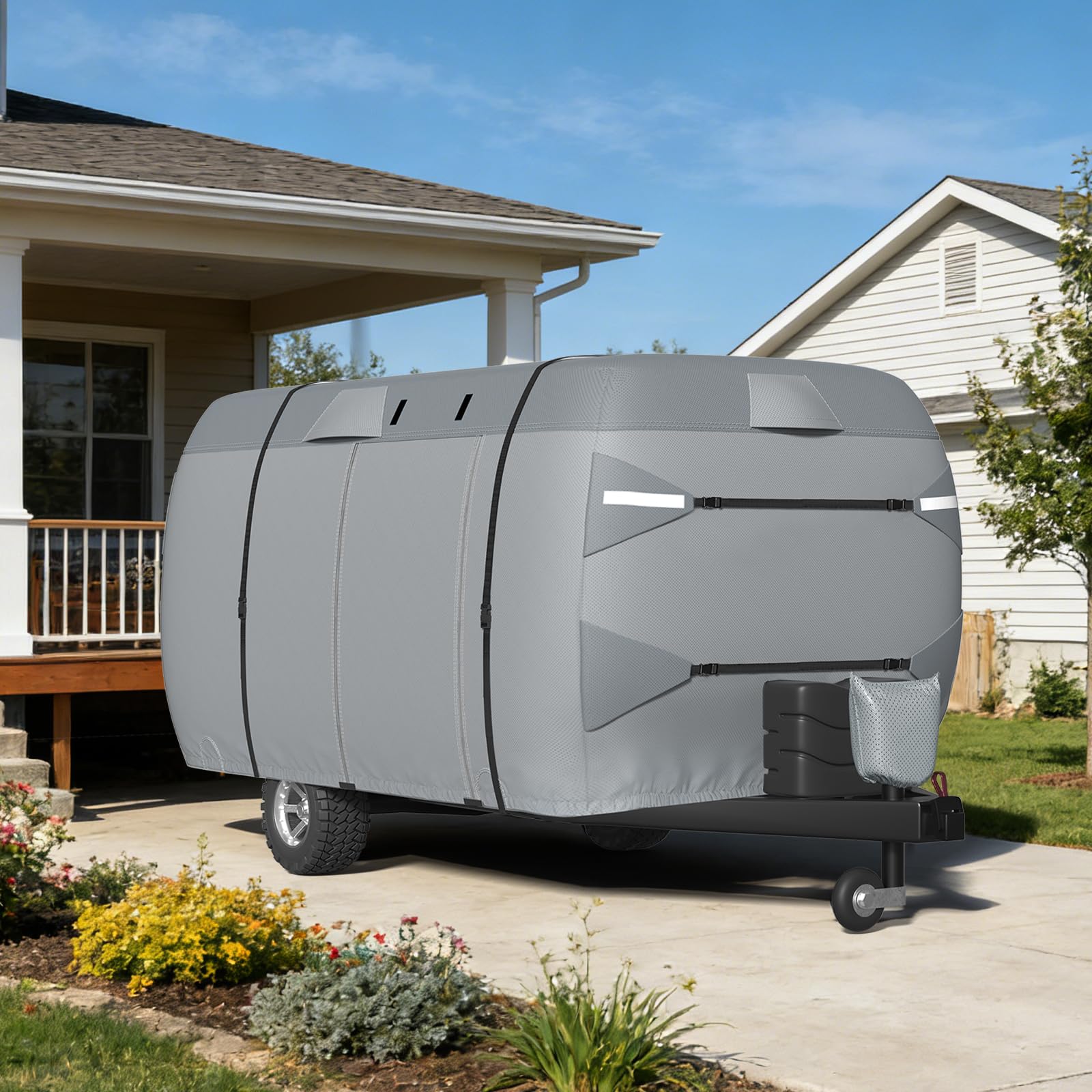 MOFCOVER Fiberglass RV Cover 8-10ft