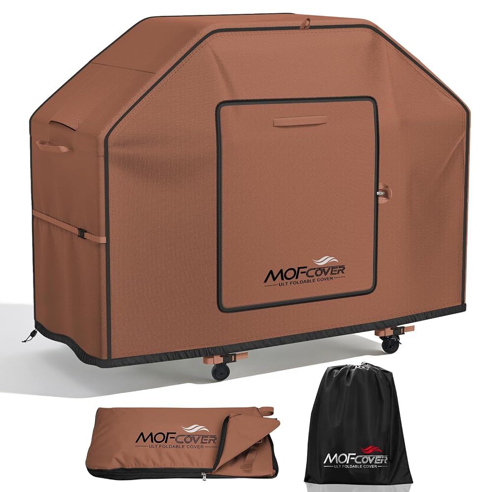 MOFCOVER 55 inch Griddle Cover(Caramel)