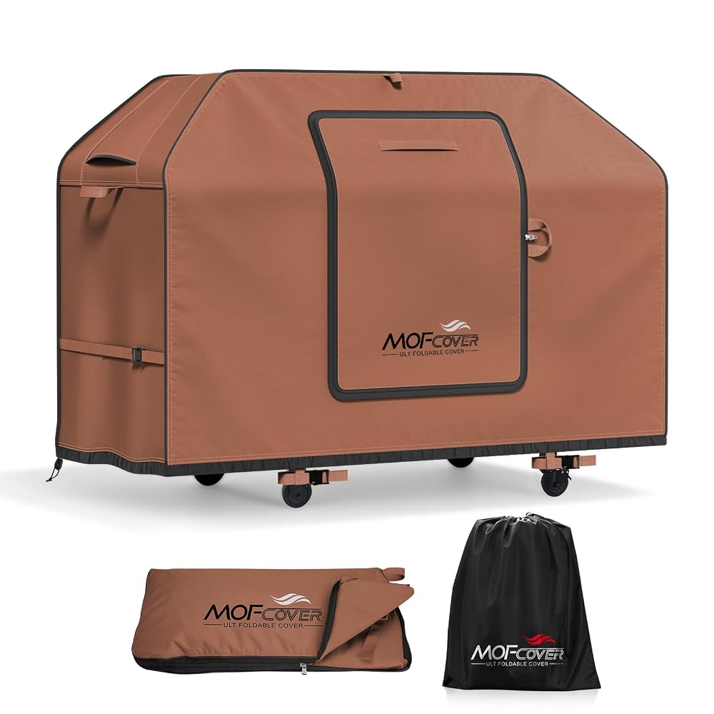 MOFCOVER 58 inch Griddle Cover(Caramel)