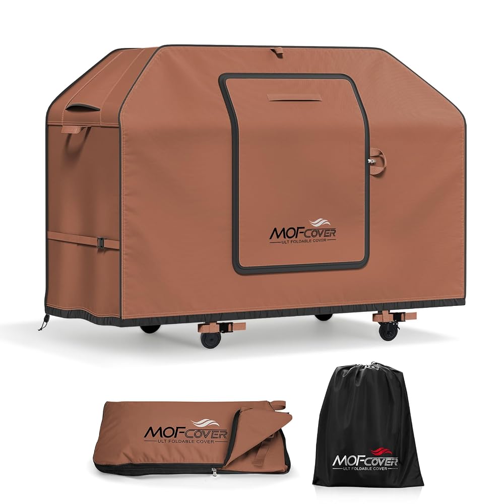 MOFCOVER 52 inch Griddle Cover(Caramel)