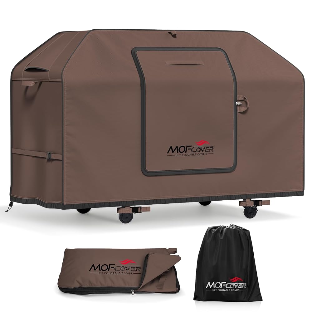 MOFCOVER 82 inch Griddle Cover(Coffee)