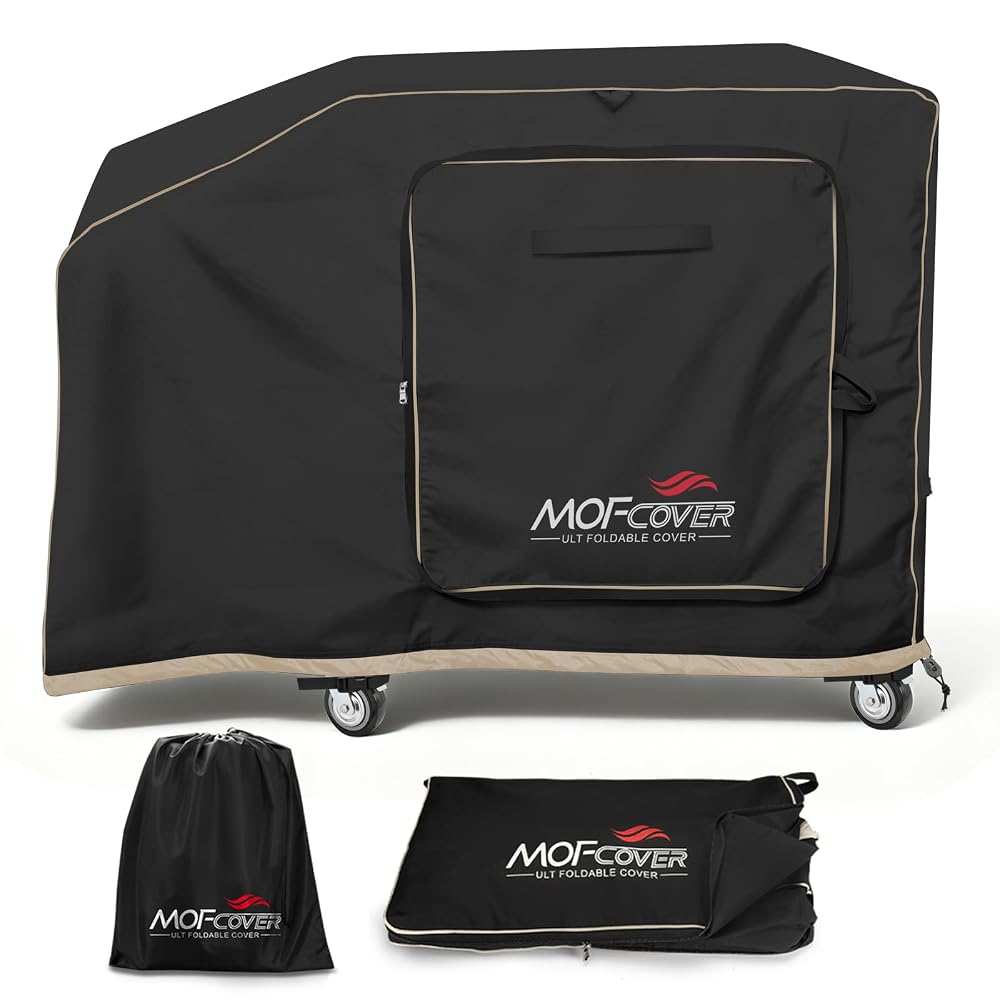 MOFCOVER 28 inch Griddle Cover(Black)