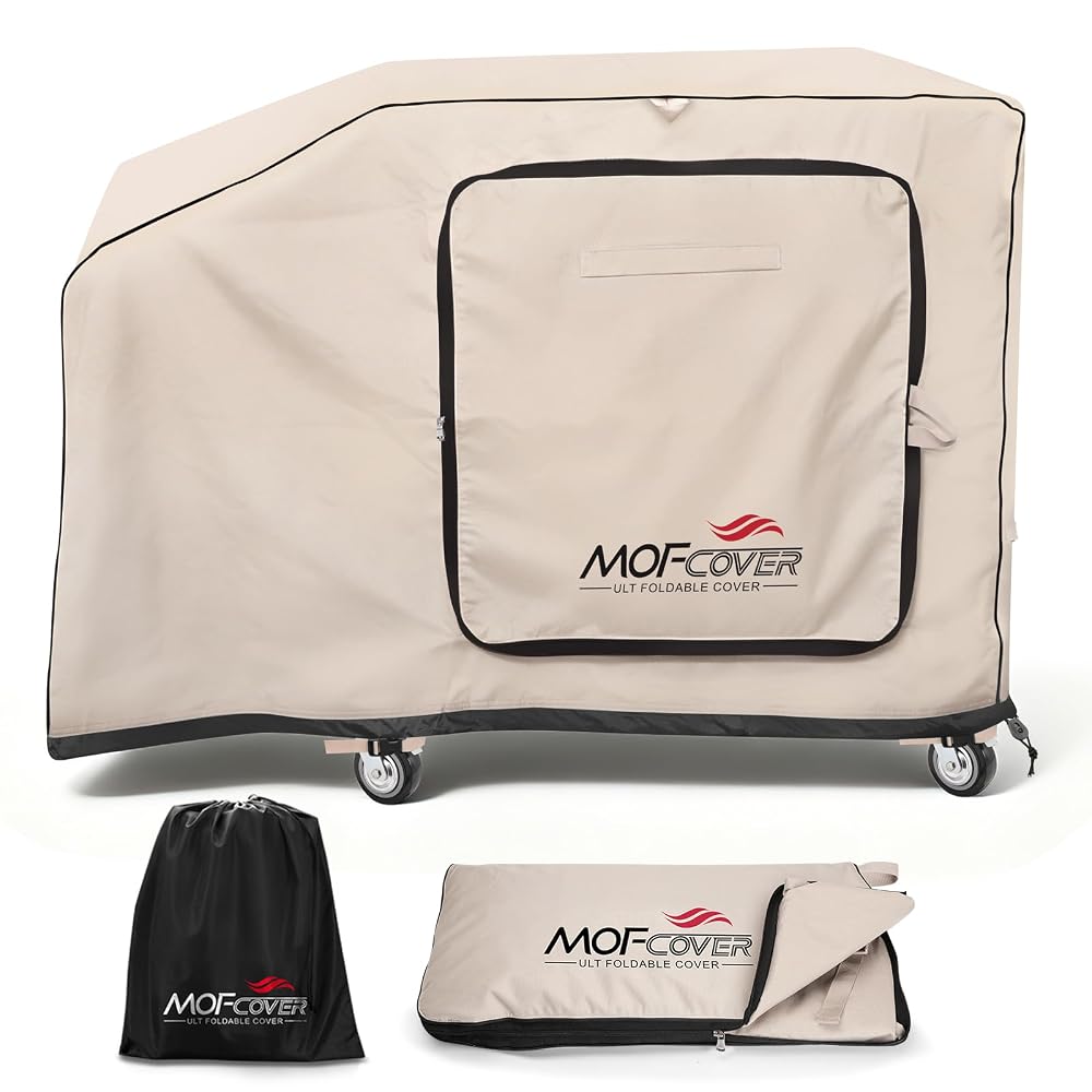 MOFCOVER 28 inch Griddle Cover(Khaki)