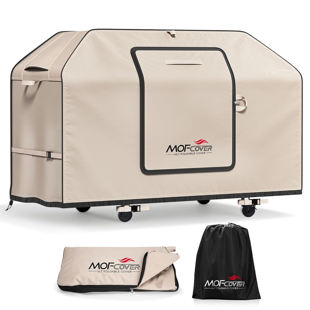 MOFCOVER 82 inch Griddle Cover(Khaki)