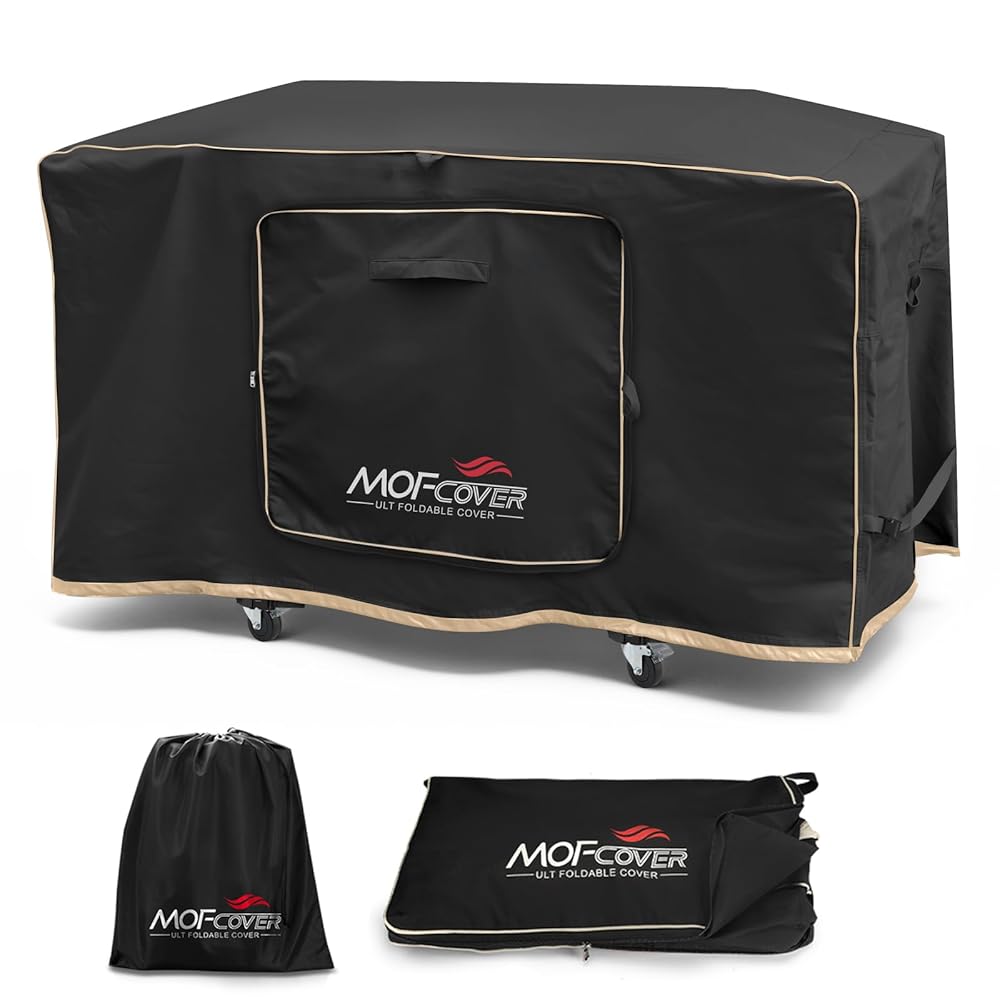 MOFCOVER 28 inch Griddle Cover(Black)
