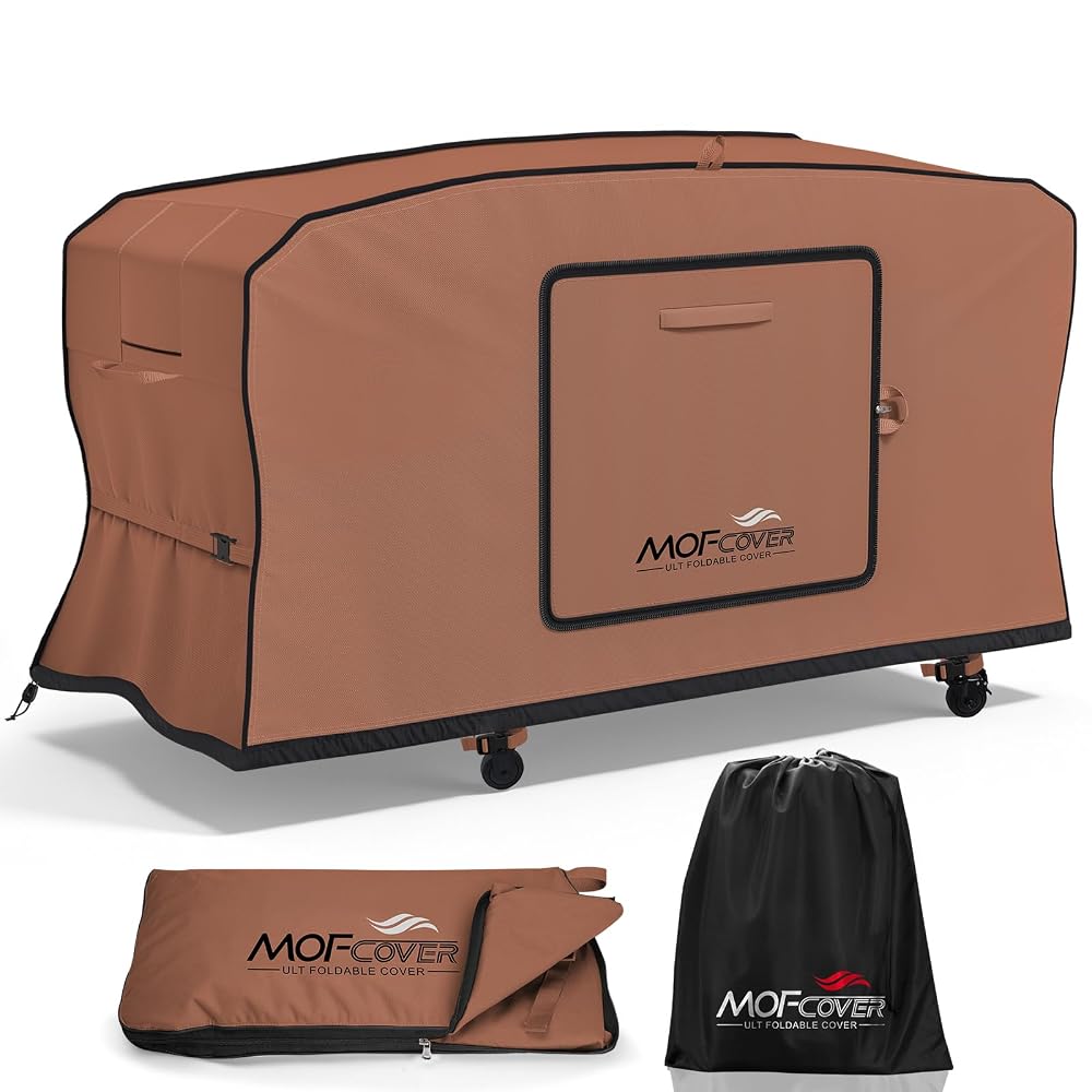 MOFCOVER 28 inch Griddle Cover(Caramel)