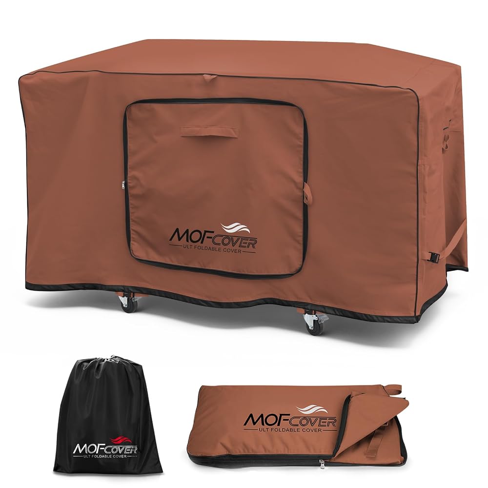 MOFCOVER 28 inch Griddle Cover(Caramel)