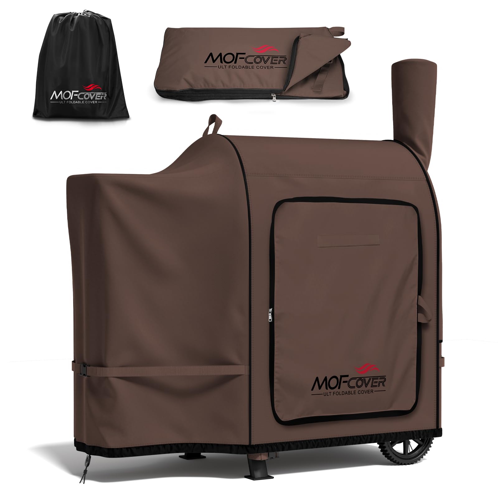 MOFCOVER Traeger Pro 34 Grill Cover(Coffee)