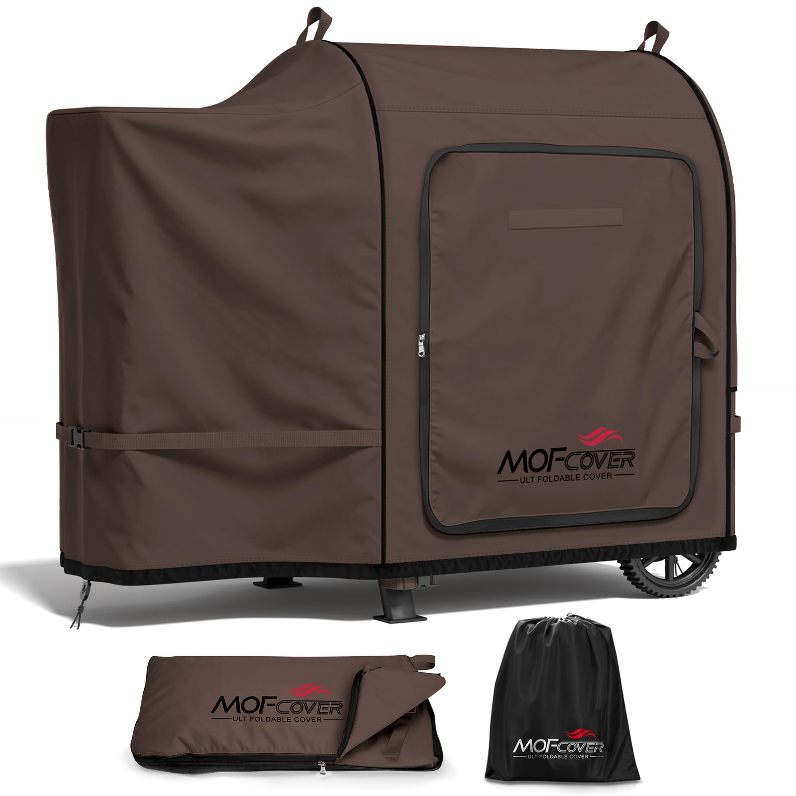MOFCOVER Traeger 20 Grill Cover(Coffee)