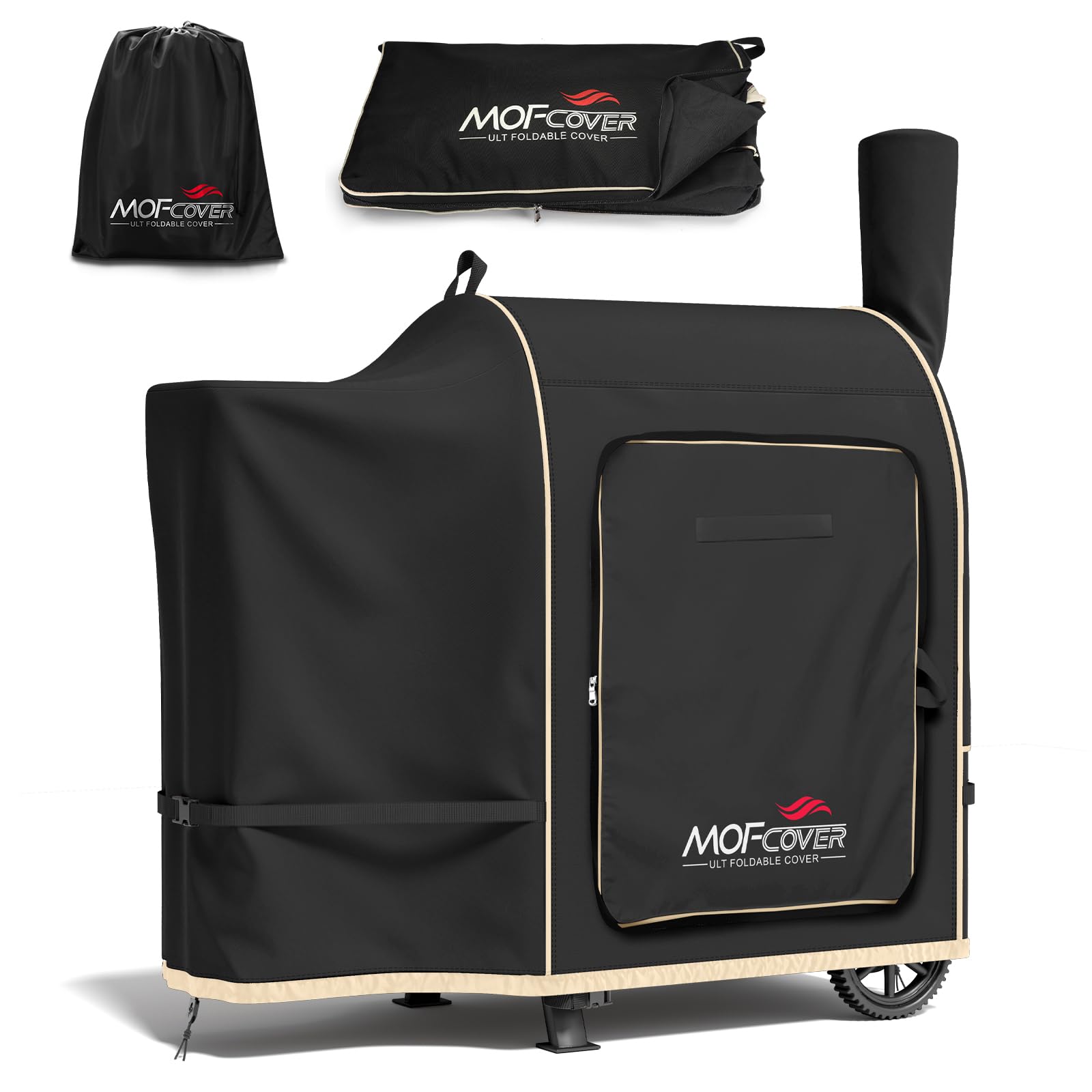MOFCOVER Traeger Pro 34 Grill Cover(Black)
