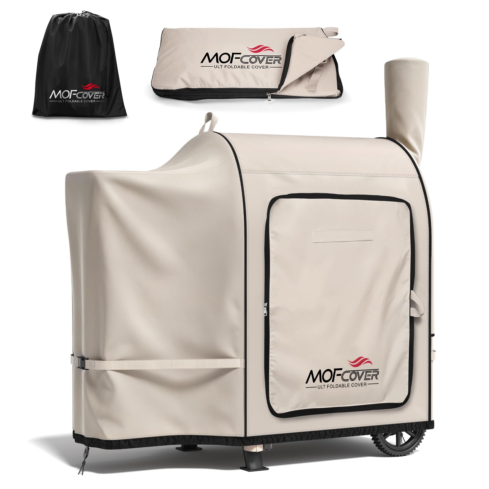 MOFCOVER Traeger Pro 34 Grill Cover(Khaki)