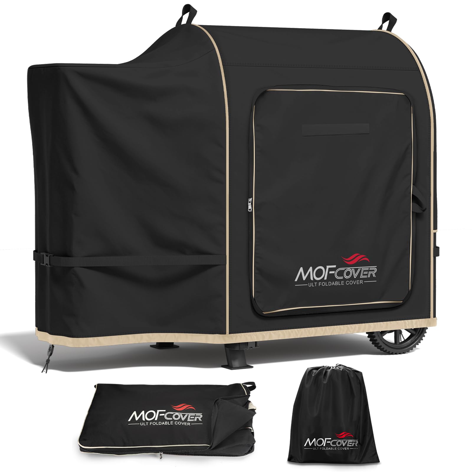 MOFCOVER Traeger 20 Grill Cover(Black)