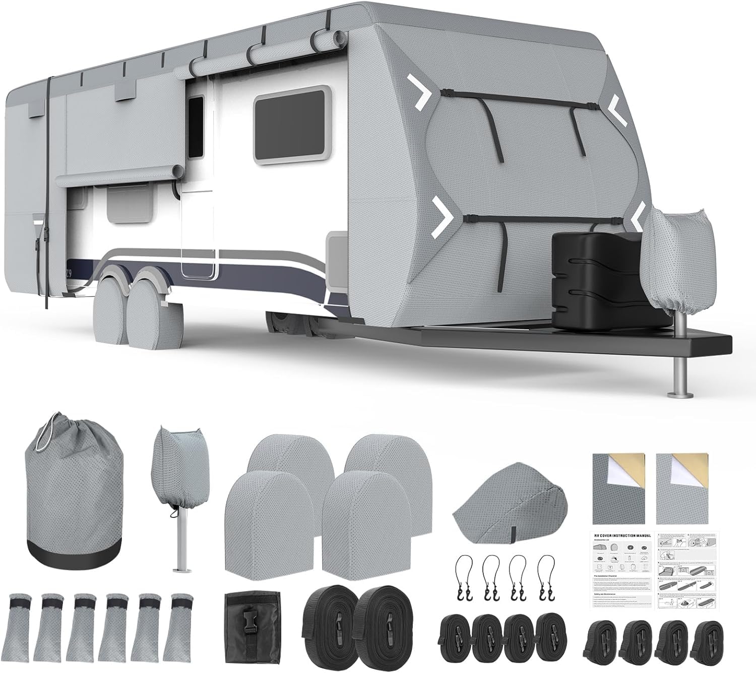 MOFCOVER 16-18ft Rv Cover ,Backdoor version