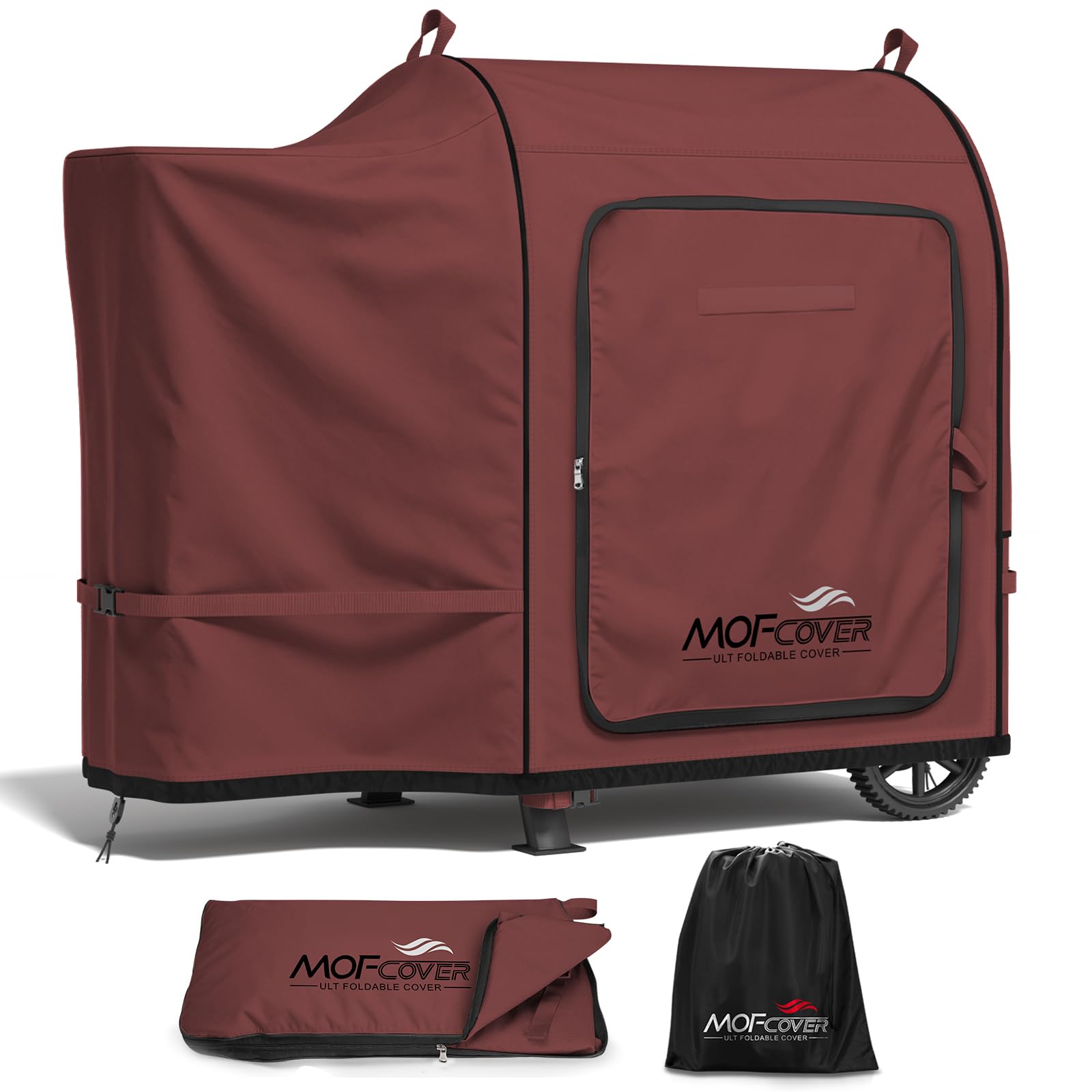 MOFCOVER Traeger 20 Grill Cover(Red)