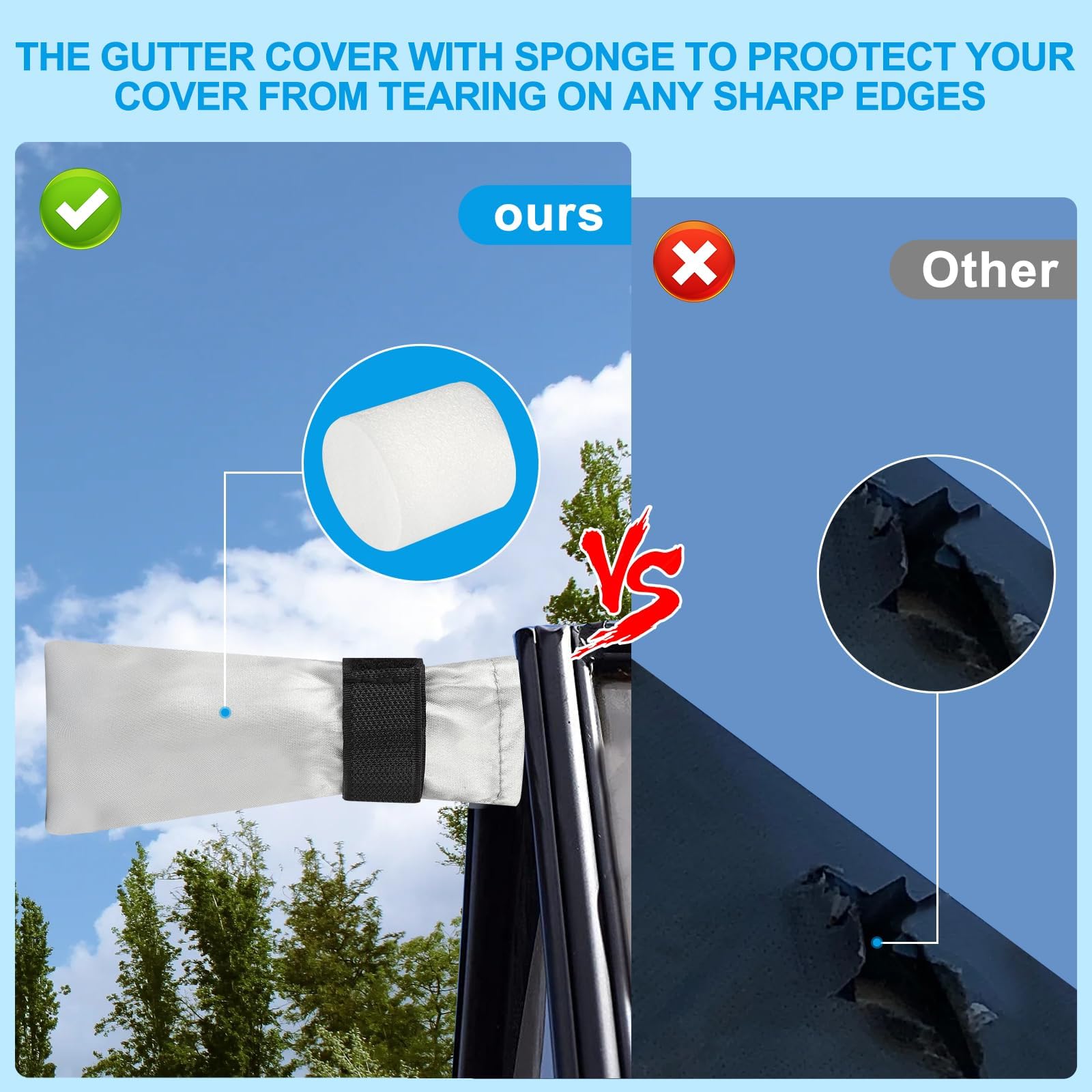MOFCOVER 16-18ft Rv Cover ,Oxford