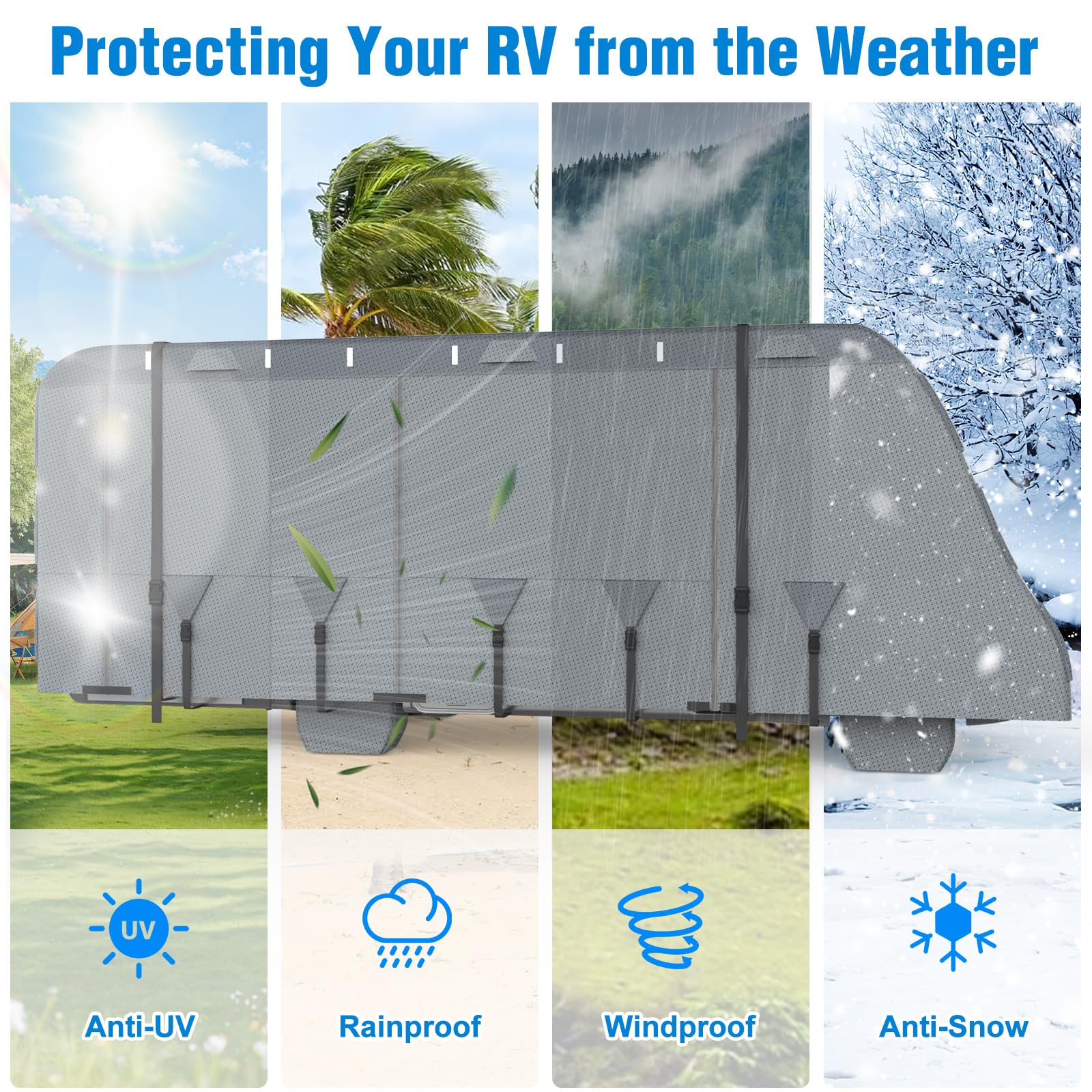 MOFCOVER Class C RV Cover 23-26ft