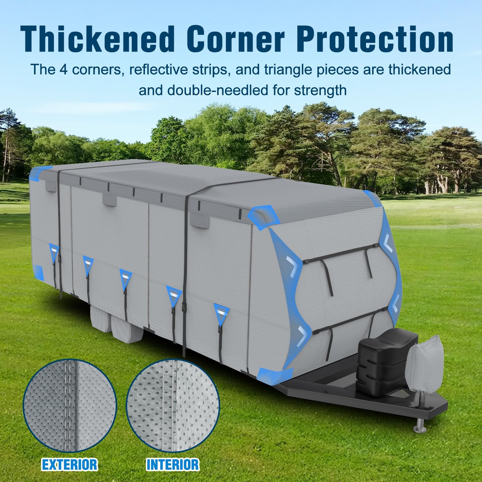 MOFCOVER 16-18ft Rv Cover ,Backdoor version