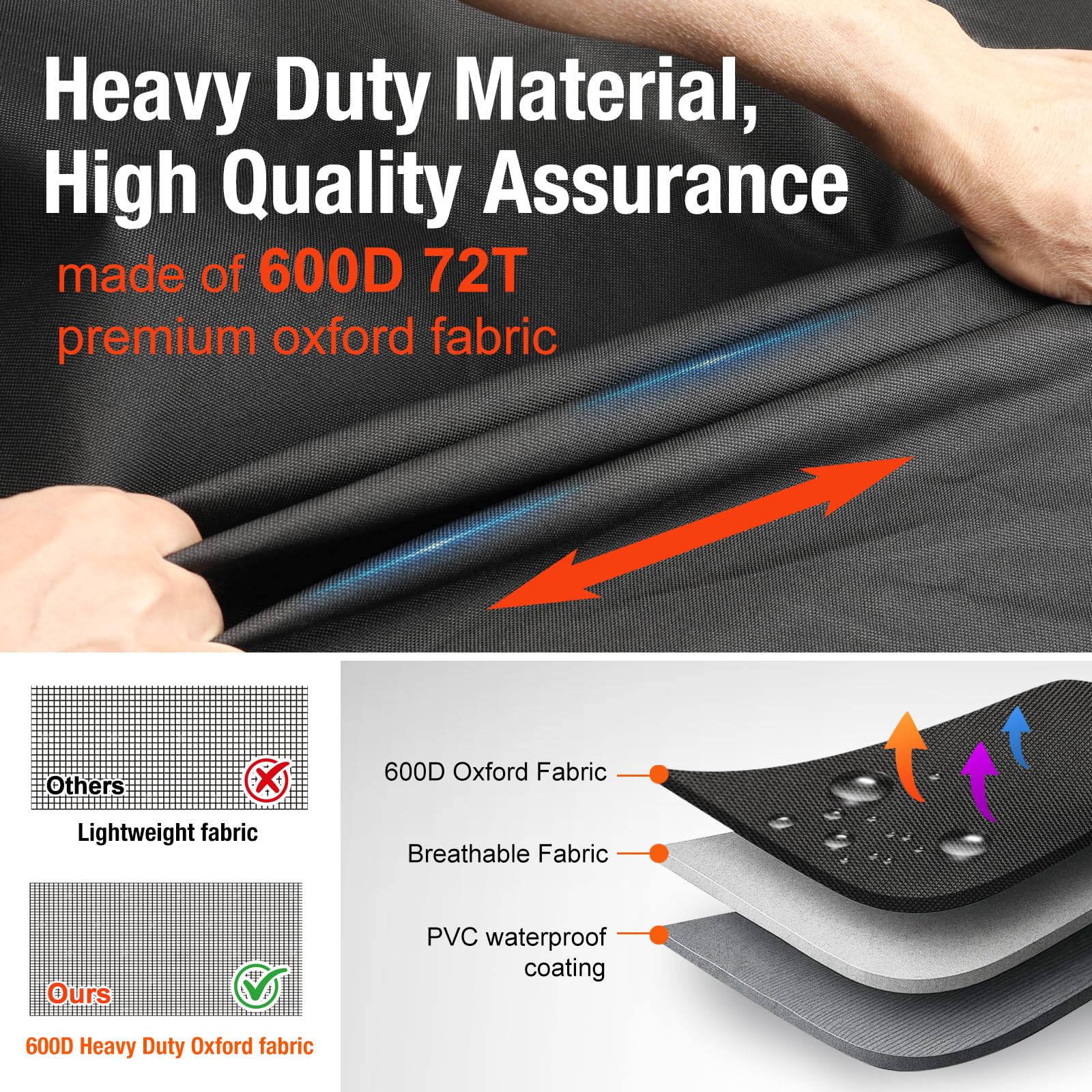 MOFCOVER 28 inch Griddle Cover(Coffee)