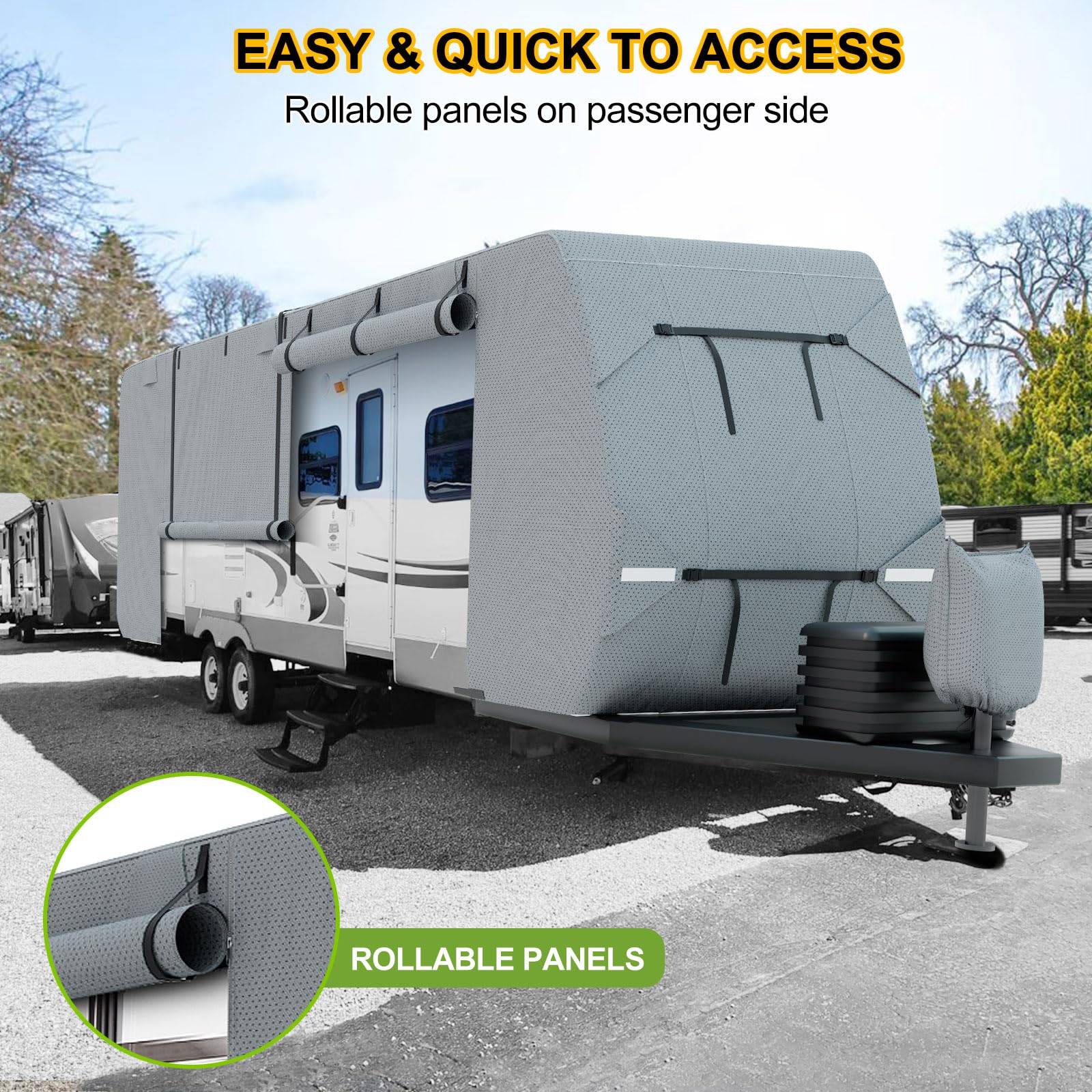 MOFCOVER 16-18ft Rv Cover