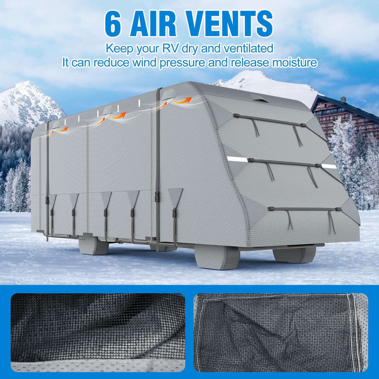 MOFCOVER Class C RV Cover 23-26ft