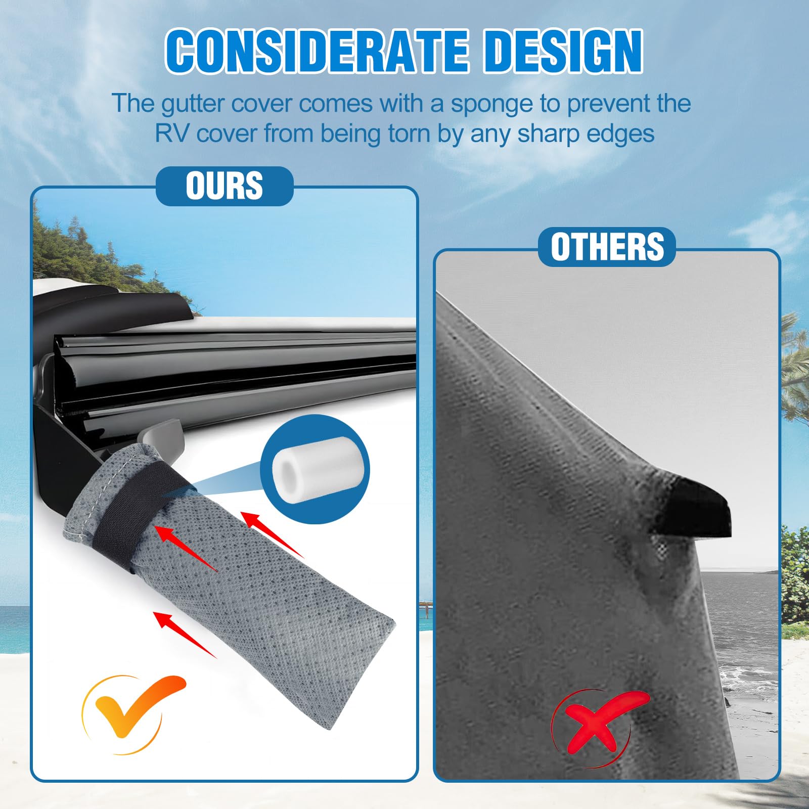 MOFCOVER Class C RV Cover 23-26ft