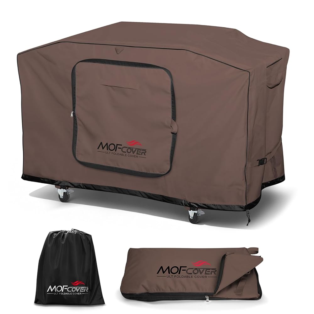 MOFCOVER 28 inch Griddle Cover(Coffee)